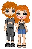 a hott boy and one hott mama!
