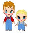 the two cutest boys alive!
